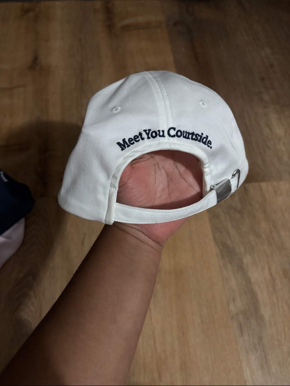 lululemon athletica Pink, White & Navy Tennis Club Baseball Caps - Picture 8 of 10